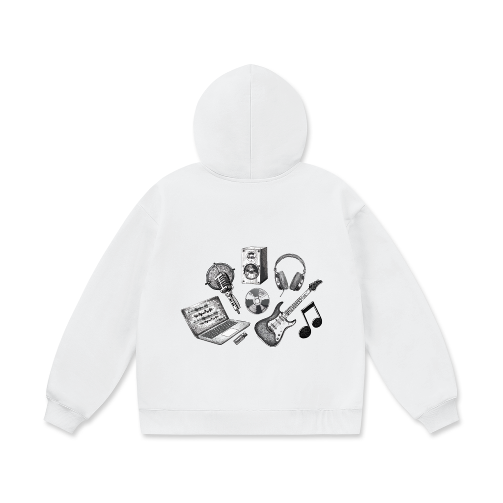 Oversize Heavyweight Fleece Hoodie