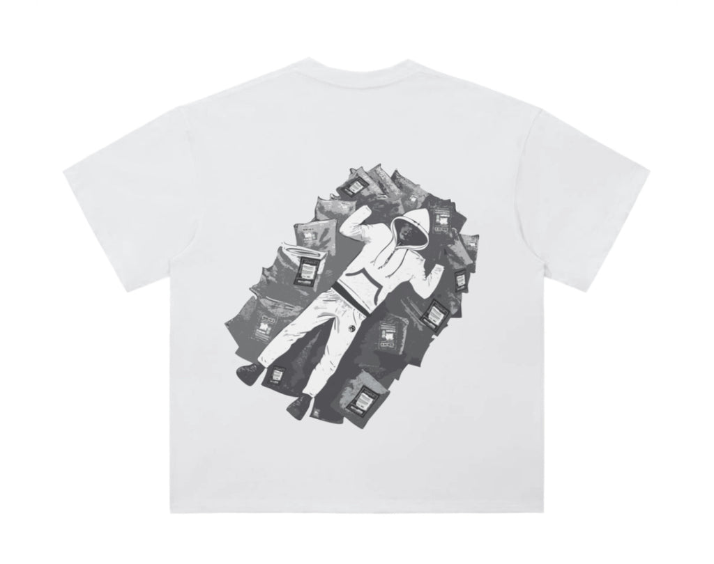 "I DONT TRAP I SELL CLOTHES" Drop Shoulder T-Shirt