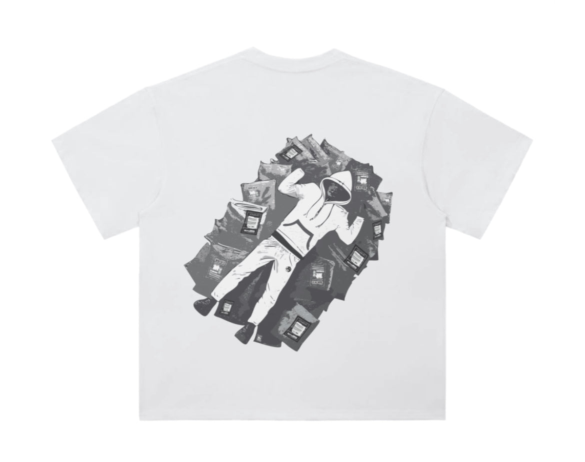 "I DONT TRAP I SELL CLOTHES" Drop Shoulder T-Shirt