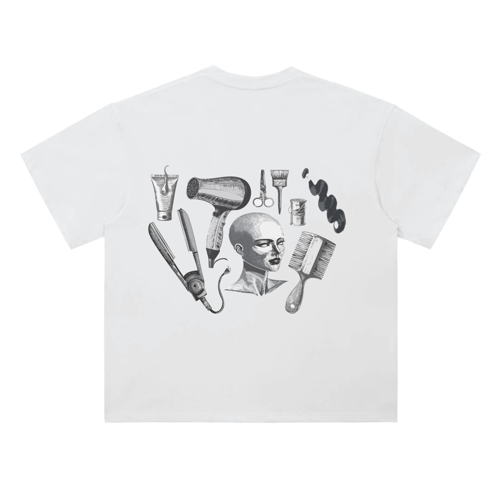 "I DONT TRAP I DO HAIR" Drop Shoulder T-Shirt